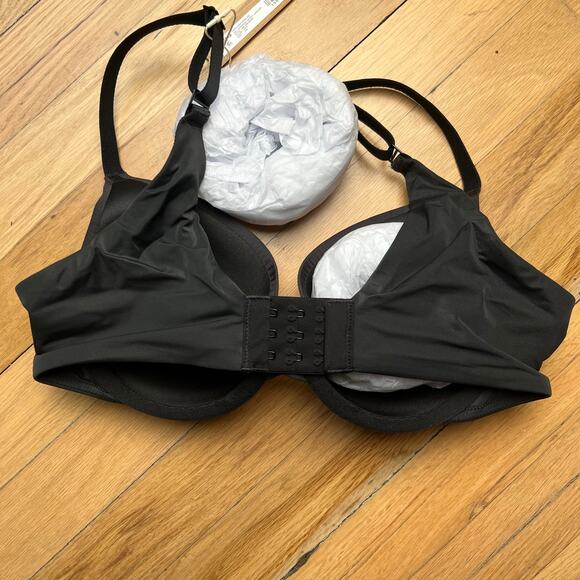 NEW Skims Women's 32DDD Smoothing Intimates Full Coverage Lightly Lined Bra ONYX - Picture 2 of 11